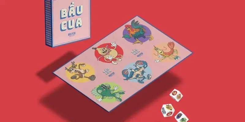 Bầu cua 9club cho phép bạn đặt 2 biểu tượng cùng lúc khi đặt cược